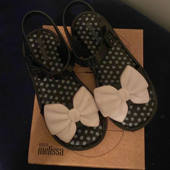 Mini Melissa Other - Girls black and white Mini Melissa size 10